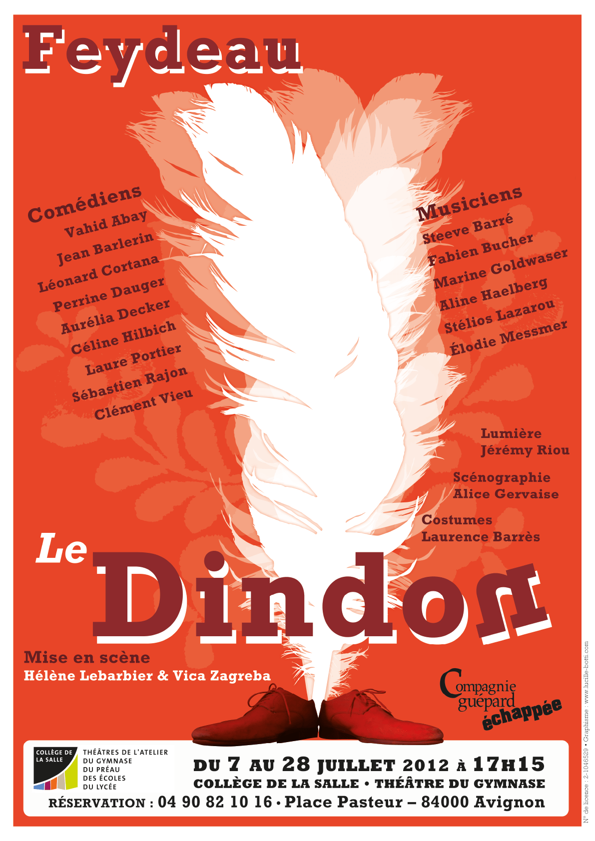 Graphicplume Affiche Dindon